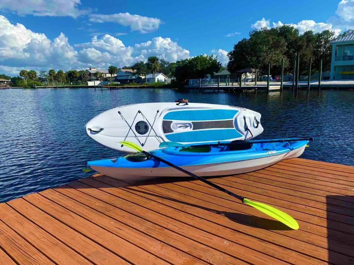 Blue Heron House, Private 4 Bedroom Waterfront W Heated Pool And Fire Pit Ruskin Exterior photo