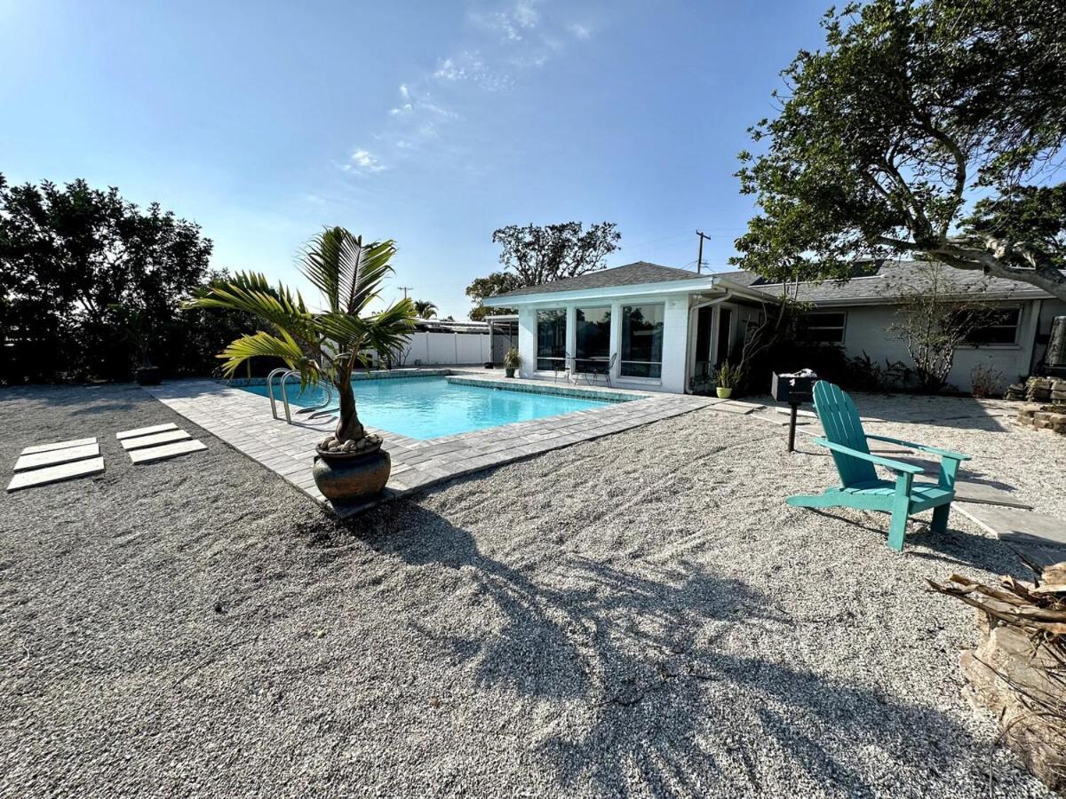 Blue Heron House, Private 4 Bedroom Waterfront W Heated Pool And Fire Pit Ruskin Exterior photo